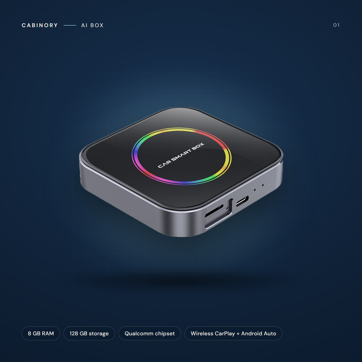 AI Box for Wired CarPlay Screens: Wireless CarPlay, Android Auto