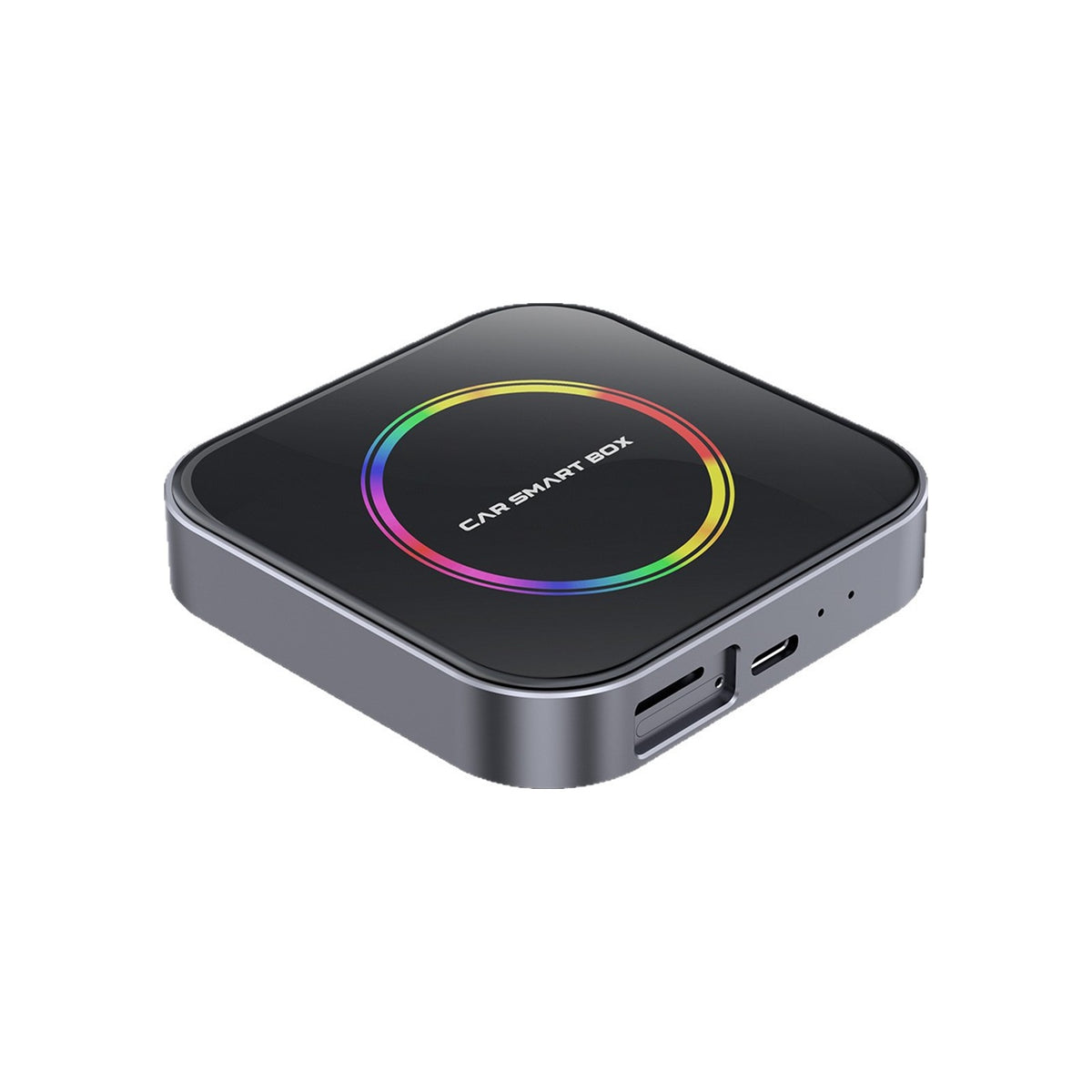 Cabinory AI Box, product render, three-quarter view on white