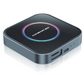 Cabinory AI Box, square aluminium body with light ring